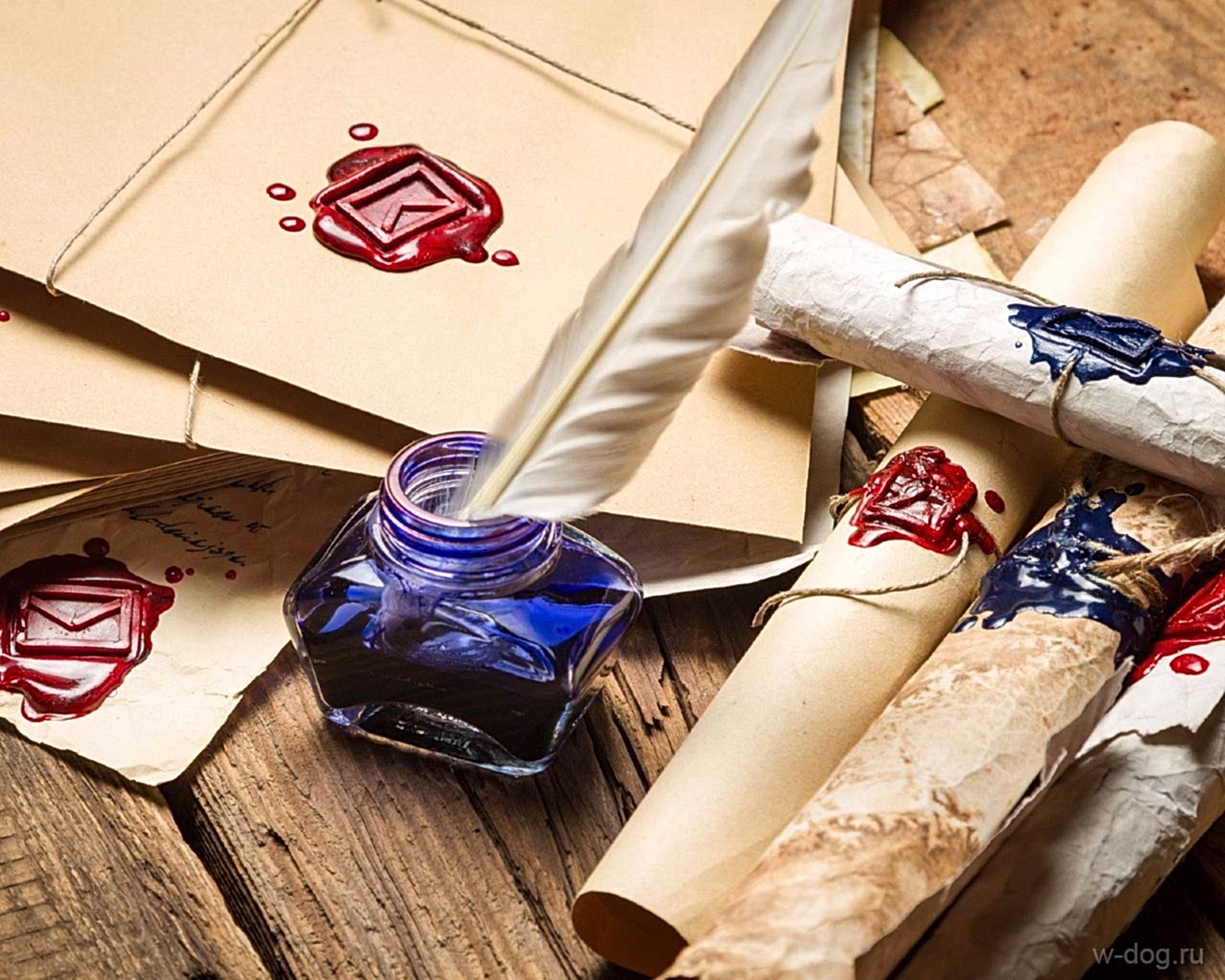 Печать с сургучом Печать с сургучом