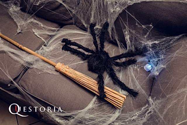 Паутина и пауки на Хэллоуине Паутина и пауки на Хэллоуин