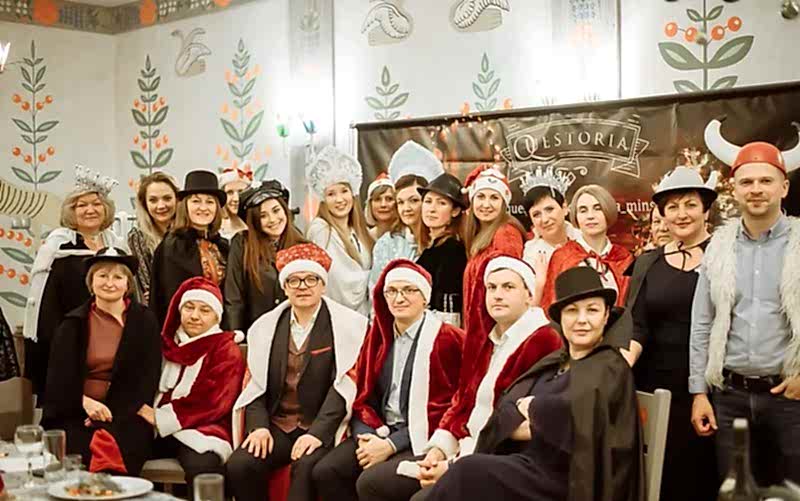 Тимбилдинг-активности на корпоративе на Новый год в Алматы